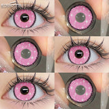 Boxtoday Cosplay Anime Eyes Lenses for Eyes Makeup Ccrazy Halloween Beauty Contact Lenses Eye Cosmetic Color Lens Eyes