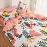 Boxtoday -Fashion Bedding Set Contains Sheet Duvet Cover Pillowcase Modest Country Plant Animals Family Use Full Twin Queen Bed Set 2024