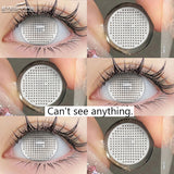 Boxtoday Cosplay Anime Eyes Lenses for Eyes Makeup Ccrazy Halloween Beauty Contact Lenses Eye Cosmetic Color Lens Eyes