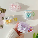 Boxtoday Gift Candy Color Bow AirPods Case