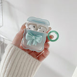 Boxtoday Gift Candy Color Bow AirPods Case