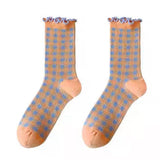 Boxtoday Gift Candy Fairy Plaid Socks