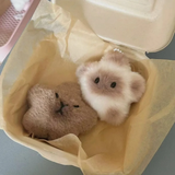 Boxtoday Gift Fluffly Capybara Keychain