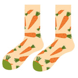 Boxtoday Gift Carrots Print Socks