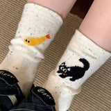 Boxtoday Gift Cat & Shrimp Socks