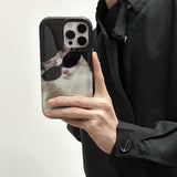 Boxtoday Gift Cat Sunglasses iPhone Case