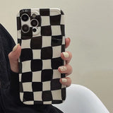 Boxtoday Gift Checkered iPhone Case