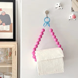 Boxtoday Pink Hanging Tissue Holder