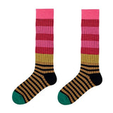 Boxtoday Gift Colorful Striped High Socks