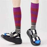 Boxtoday Gift Colorful Striped High Socks