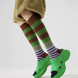 Boxtoday Gift Colorful Striped High Socks