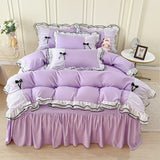 Boxtoday Coquette Princess Ruffle Bedding Set