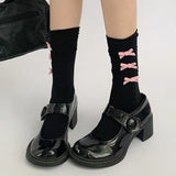 Boxtoday Gift Coquette Aesthetic Bows Socks