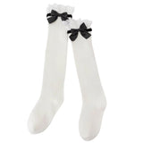 Boxtoday Gift Coquette Lace Bow Knee-High Socks