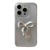 Boxtoday Gift Coquette Metal Bow iPhone Case