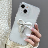 Boxtoday Gift Coquette Metal Bow iPhone Case