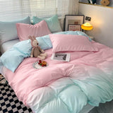 Boxtoday Cotton Candy Pastel Gradients Bedding Set