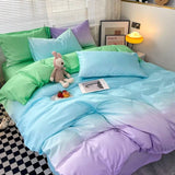 Boxtoday Cotton Candy Pastel Gradients Bedding Set