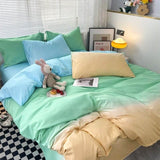 Boxtoday Cotton Candy Pastel Gradients Bedding Set