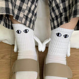 Boxtoday Gift Embroidery Hand Holding Socks