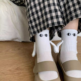 Boxtoday Gift Embroidery Hand Holding Socks