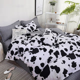 Boxtoday Cow Print Bedding Set