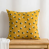 Boxtoday Cute Embroidered Flowers Cushion Cover