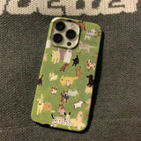 Boxtoday Gift Cute Dogs Pattern iPhone Case