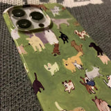 Boxtoday Gift Cute Dogs Pattern iPhone Case