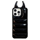 Boxtoday Gift Devil Horns Puffer iPhone Case