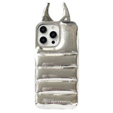 Boxtoday Gift Devil Horns Puffer iPhone Case