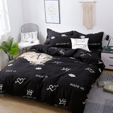 Boxtoday -Fashion Bedding Set Contains Sheet Duvet Cover Pillowcase Modest Country Plant Animals Family Use Full Twin Queen Bed Set 2024