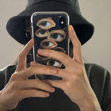 Boxtoday Gift Grunge Aesthetic Eyes IPhone Case