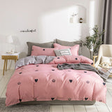 Boxtoday -Fashion Bedding Set Contains Sheet Duvet Cover Pillowcase Modest Country Plant Animals Family Use Full Twin Queen Bed Set 2024