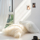 Boxtoday Dusty Faux Fur Cushion Cover