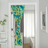 1pcs Printing Pastoral Door Curtain Fabric Hanging Curtain Room Bathroom Door Curtain Home Decoration (Without Rod)Boxtoday