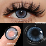 Boxtoday  1 Pair Colored Contact Lenses for Eyes Blue Contact Lenses Yearly Beautiful Pupils Fashion Contact Lenses Green Lenses