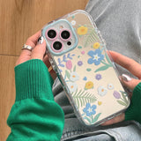 Boxtoday Gift Flowers Pattern IPhone Case With Holder