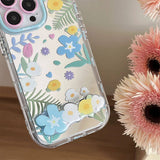 Boxtoday Gift Flowers Pattern IPhone Case With Holder