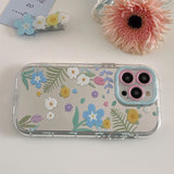 Boxtoday Gift Flowers Pattern IPhone Case With Holder