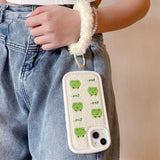 Boxtoday Gift Frog Embroidery IPhone Case