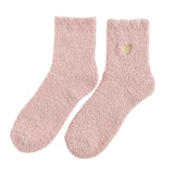 Boxtoday Gift Soft Girl Heart Fuzzy Socks