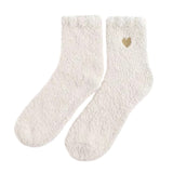 Boxtoday Gift Soft Girl Heart Fuzzy Socks