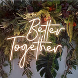 Boxtoday Better Together Wedding Neon Sign