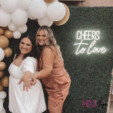 Boxtoday Cheers To Love Neon Sign Wedding Decoration