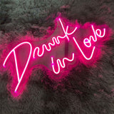 Boxtoday Drunk in Love Wedding Neon Sign