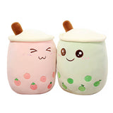 Boxtoday Kawaii Matcha Bubble Tea Plush Toy