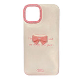 Boxtoday Gift Korean Aesthetic Bow iPhone Case