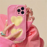 Boxtoday Gift Korean Aesthetic Heart iPhone Case