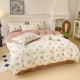 Boxtoday Springtime Flowers Print Bedding Set